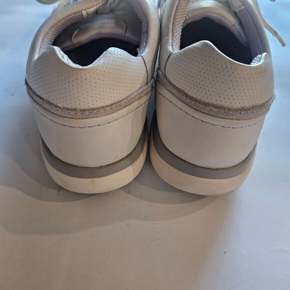 Clarks Un Cruise Unstructured Womens 8.5 Mesh Walking Shoes White/Gray - Picture 2 of 6